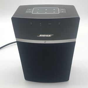Bose SoundTouch 10 Wireless Speaker Black Bluetooth Wi-Fi Model 416776 W/ Cable